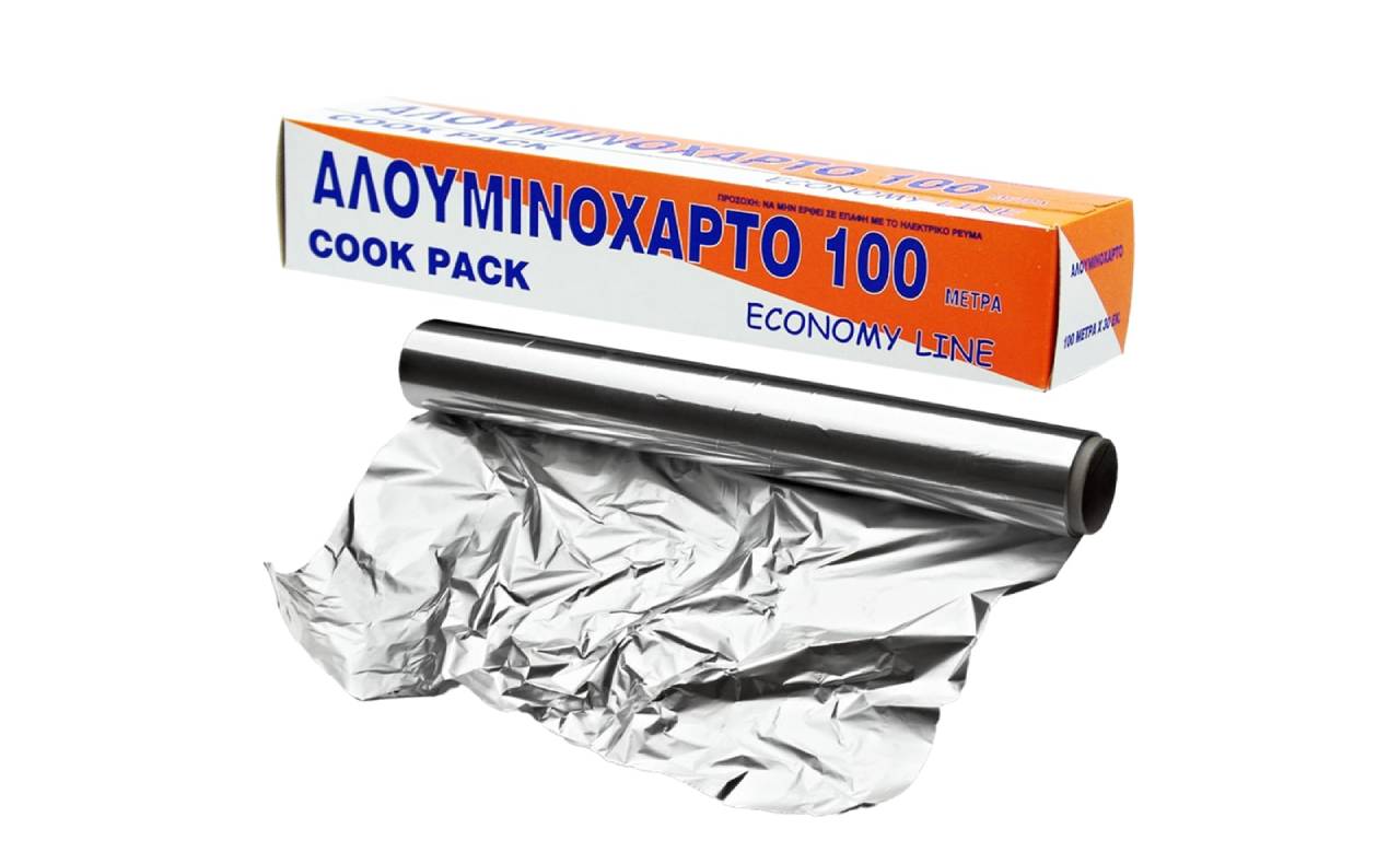 Αλουμινόχαρτο Επαγγελματικής Χρήσης Cook Pack 100Μ.